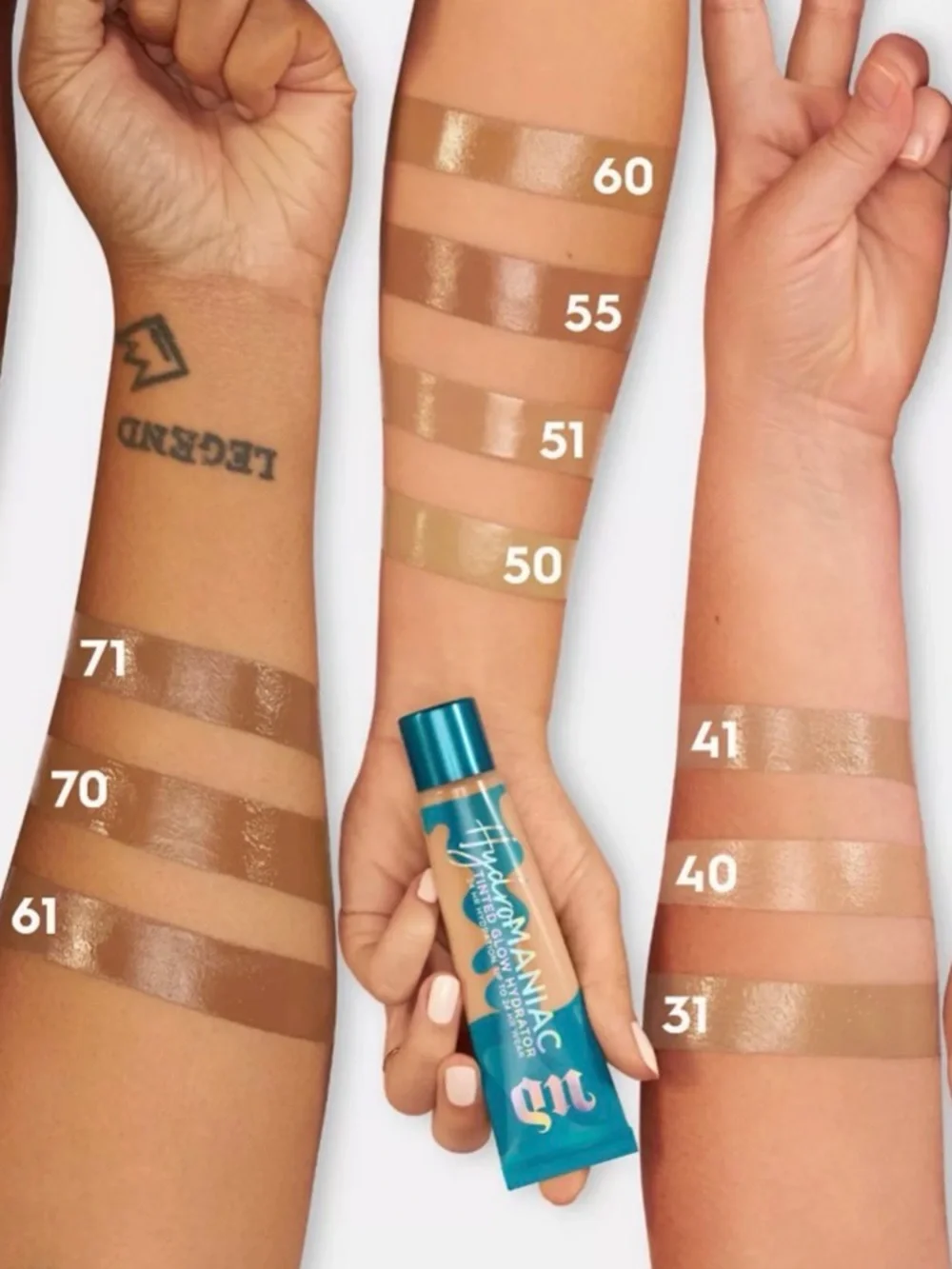 Urban Decay Hydromaniac Tinted Glow Hydrator - 41 Light Medium